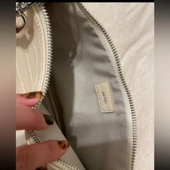 JW Pei Eva shoulder bag - Ivory Croc - Picture 5 of 7